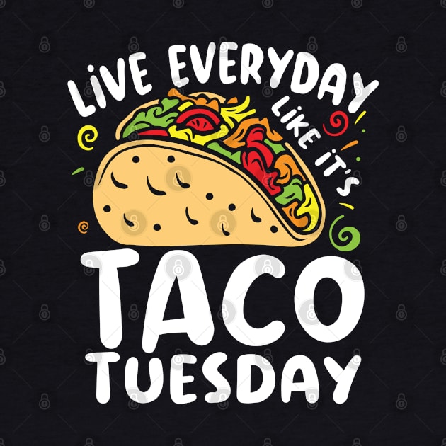 Live Everyday Like It's Taco Tuesday - Food Lover by AngelBeez29